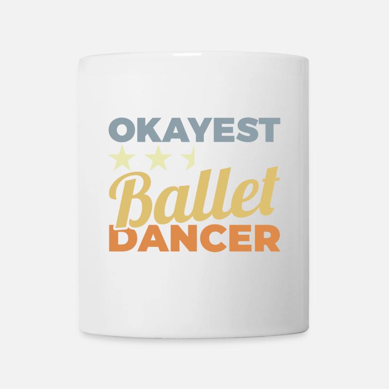 Ballet moyen - Mug blanc - blanc