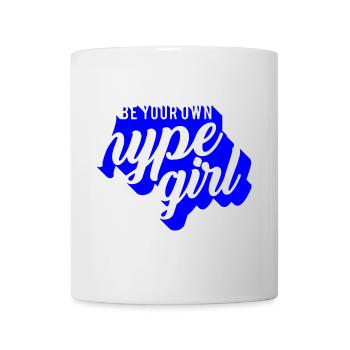 Soyez votre propre hipe girl, déclaration de motivation citation - Mug blanc - blanc - Devant
