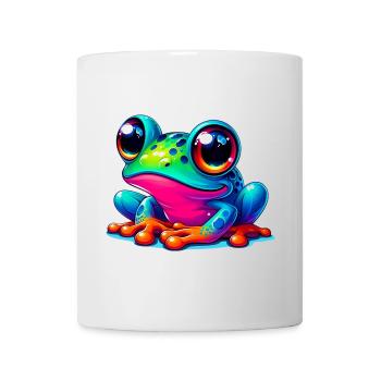 Frosch - Tasse - Weiß - Vorne