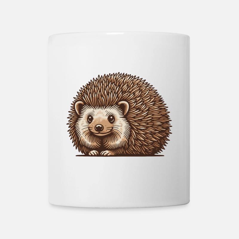 Igel - Tasse - Weiß