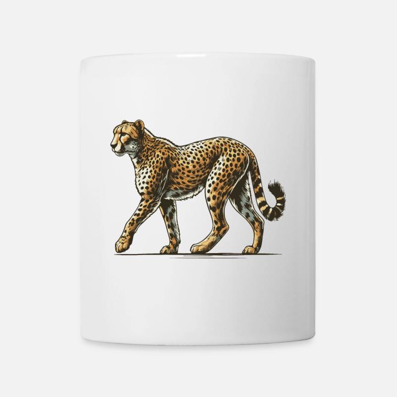 Gepard - Tasse - Weiß