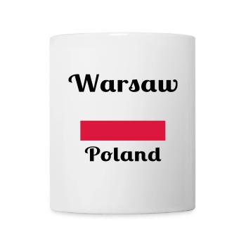 Warsaw, Poland - Stylish prints - Mug - white - Front