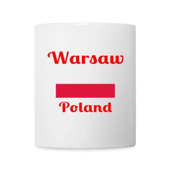 Warsaw, Poland - Stylish prints - Mug - white - Front