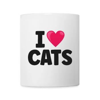 Katze - Tasse - Weiß - Vorne
