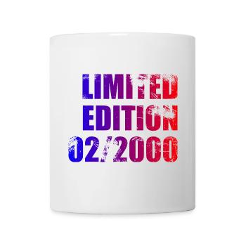 25e anniversaire Edition Limitée 02/2000 - Mug blanc - blanc - Devant