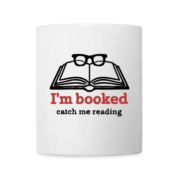 I’m Booked – Catch Me Reading - Tasse - Weiß - Vorne