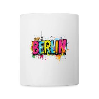 Berlin Graffiti Font Street Art Urban Style - Mug - white - Front