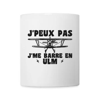 Flugzeug Humor Ulm - Tasse - Weiß - Vorne