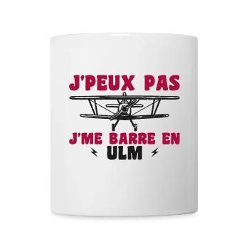 Flugzeug Humor Ulm - Tasse - Weiß - Vorne