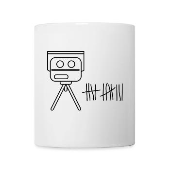 Piège à vitesse - Mug blanc - blanc - Devant