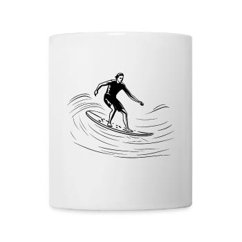 Surfer Sketch - Mug - white - Front