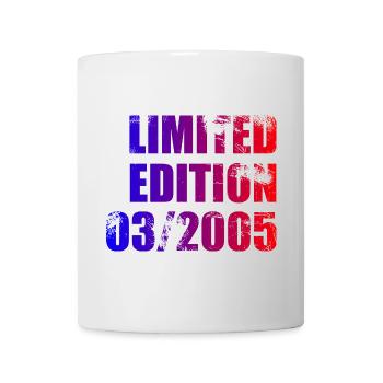 20e anniversaire Edition Limitée 03/2005 - Mug blanc - blanc - Devant