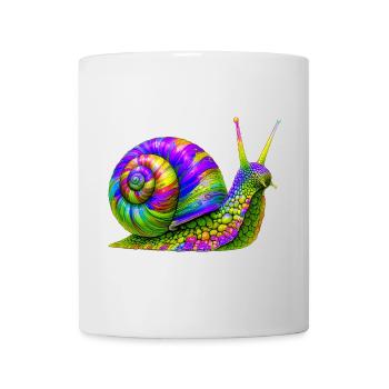 Escargot - Mug blanc - blanc - Devant