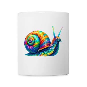 Escargot - Mug blanc - blanc - Devant