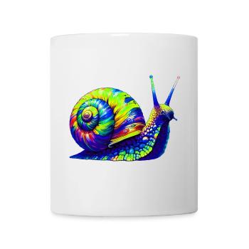 Escargot - Mug blanc - blanc - Devant