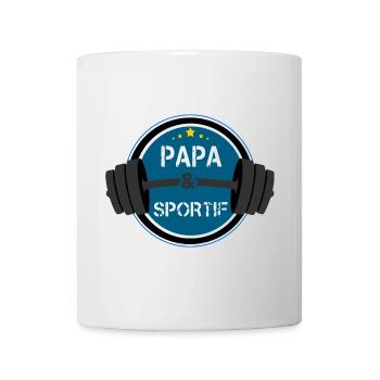 Dad and sportsman - Mug - white - Front