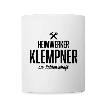 Heimwerker Klempner - Tasse - Weiß - Vorne