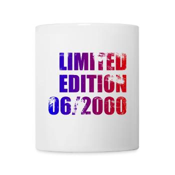 25e anniversaire Edition limitée 06/2000 - Mug blanc - blanc - Devant