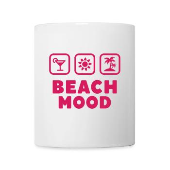 Beach Mood Sommer Sonne Meer Cocktail - Tasse - Weiß - Vorne