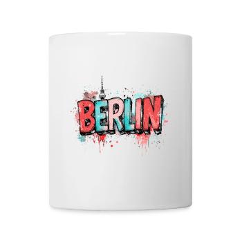 Berlin Graffiti Font Street Art Urban Style - Mug - white - Front