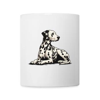 Dalmatiner - Tasse - Weiß - Vorne