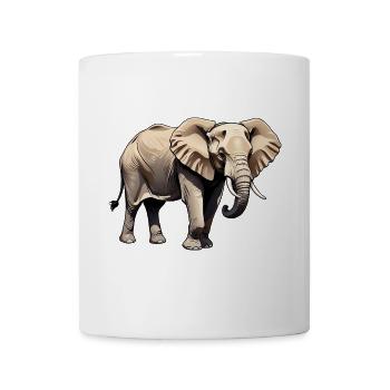 Elephant - Animal Design - Mug - white - Front
