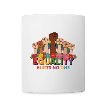 LGBTQ Pride Month - Equality Hurts No One - Mug - white - Front