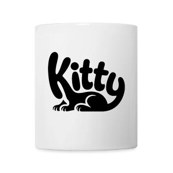 Kitty - Conception de chat de compagnie mignon - Mug blanc - blanc - Devant