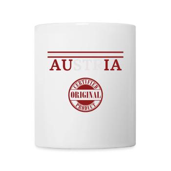 Flag of Austria, Austrian pride - Mug - white - Front