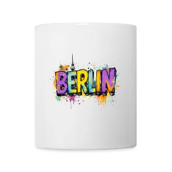 Berlin Graffiti Font Street Art Urban Style - Mug - white - Front