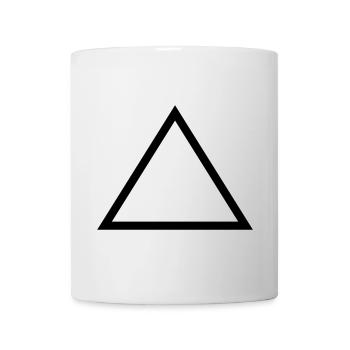 Triangle - Mug - white - Front