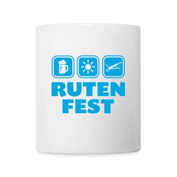 Rutenfest Ravensburg Wappen Symbole - Tasse - Weiß - Vorne