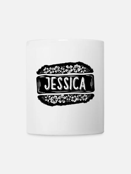 Jessica - Tasse - Weiß