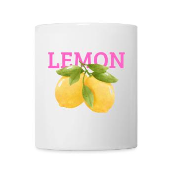 Lemon - Tasse - Weiß - Vorne