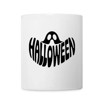 Ghost - Cool Halloween Logo - Mug - white - Front