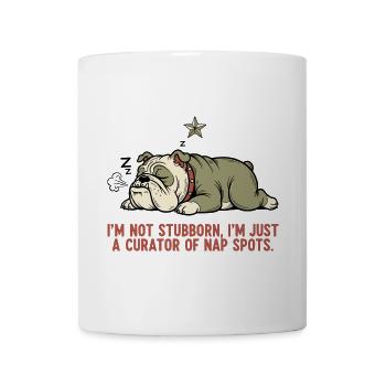 Ich bin ein Kurator für Schlafplätze - Tasse - Weiß - Vorne