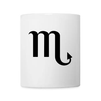 Sternzeichen Skorpion - Tasse - Weiß - Vorne