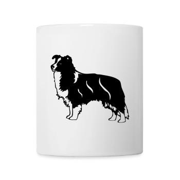 bordercollie02 - Mug blanc - blanc - Devant