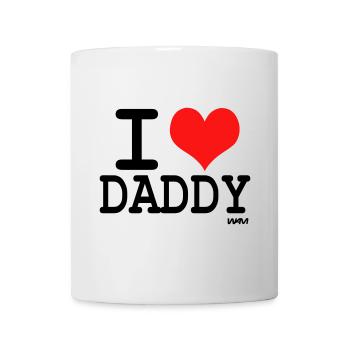 i love daddy - Mug - white - Front