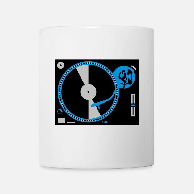 turntables - Mug blanc - blanc