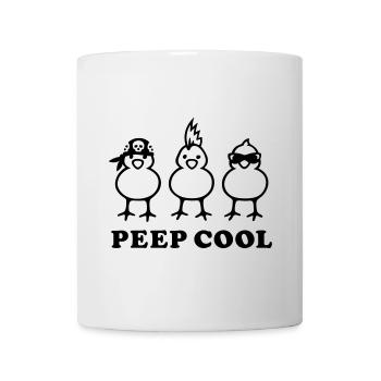 Peep Cool - Tasse - Weiß - Vorne