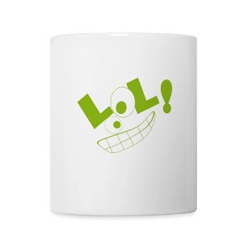 LOL! grün - Tasse - Weiß - Vorne