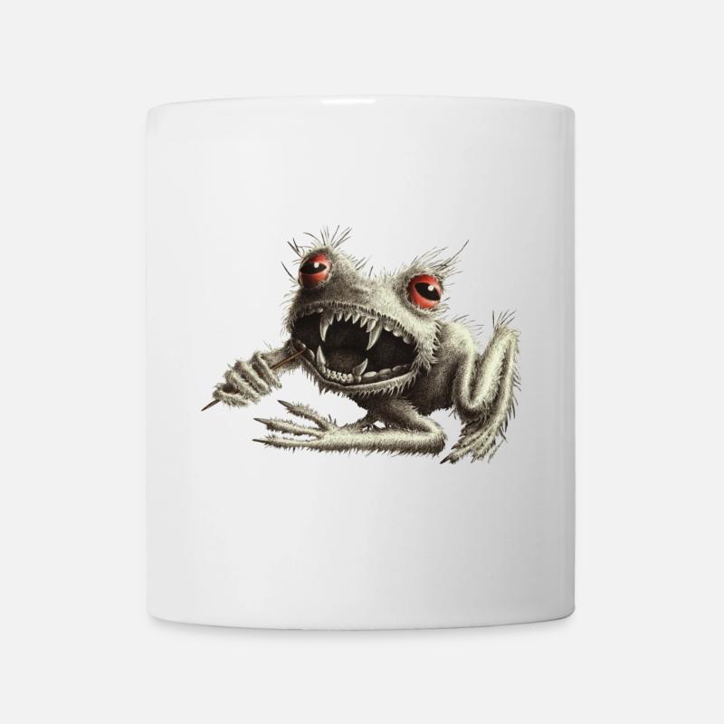 Werfrosch - Frog with toothpick - Mug - white