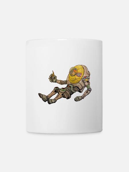 Banana Spaceman - Mug - white