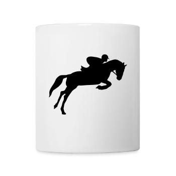 riding, horse, equestrian - Mug blanc - blanc - Devant