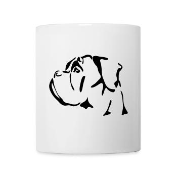 Deutscher Boxer Hunde Hund Wilsigns - Tasse - Weiß - Vorne