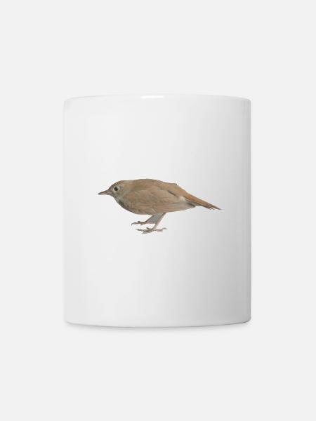 Rossignol oiseau - Mug blanc - blanc