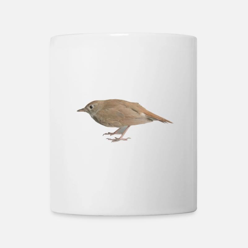 Rossignol oiseau - Mug blanc - blanc