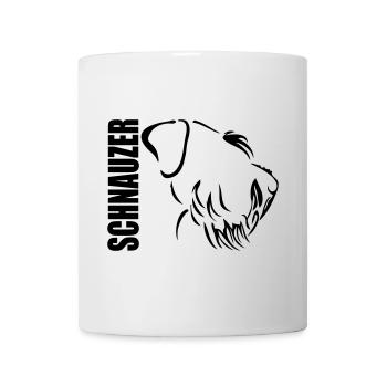 SCHNAUZER Profil Chiens Chien Wilsigns - Mug blanc - blanc - Devant