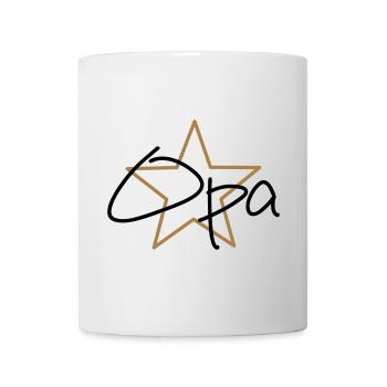 bester Opa - Tasse - Weiß - Vorne